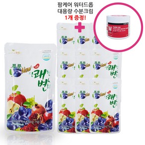 푸룬 New 상쾌한변화 100ml 사은품 증정, 10개, 팜케어 워터드롭 수분크림 500ml 1개