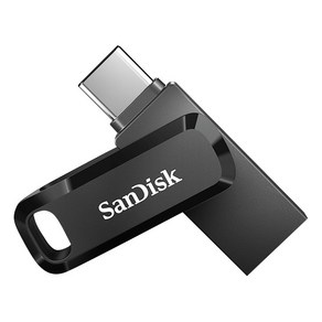 [SanDisk] USB 울트라 듀얼 드라이브 고 (Ulta Dual Dive Go) TYPE-C 3.1 [128GB/블랙] [SDDDC3-128G-G46], 128GB