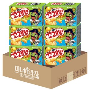 꼬래밥 콘스프맛, 6개, 46g