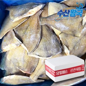 수산왕국 냉동 두절 손질 가자미 벌크 35미내외 4.5kg, 1개