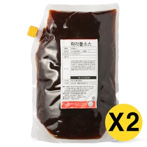 아이엠소스 마라불소스 2kg 양념 치킨 마라맛