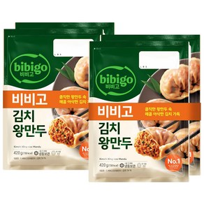 (냉동)비비고 김치왕만두420g, 420g, 4개