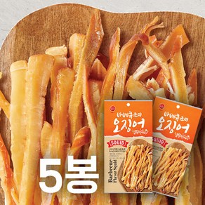 썬푸드 [썬푸드] 달콤한 바베큐맛 조미오징어 30g x 5봉, 5개