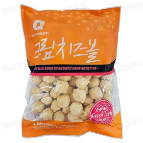 마니커에프앤지 크림치즈볼 1kg, 1개