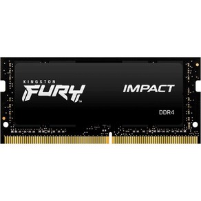 Kingston 킹스턴 퓨리 임팩트 32GB 2x16GB 3200MTs DDR4 CL20 노트북 메모리 키트 2개 인텔 XMP AMD 라이젠 플러그앤플레이 저전력 소비 KF432S, 3200MHz_32GB