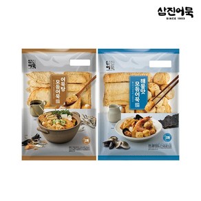 [삼진어묵] 어묵탕모듬(1.2kg)+해물모듬어묵(900g) 세트, 1개