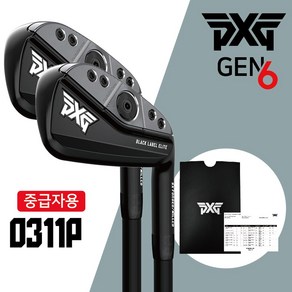 PXG 아이언 다크 젠6 0311P XP GEN6 IRON 피엑스지 중급자용, GEN6 다크 0311XP, 5개 (6-W), 그라파이트 MMT 60g A, 30도