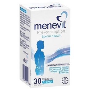 Menevit 메네비트 남성 비타민 30캡슐, 1개, 30정