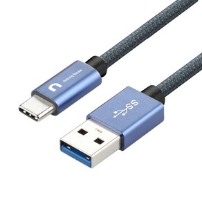 노바베이스 USB A to C 타입 고속충전 데이터 케이블 USB 3.2 GEN2 10Gbps