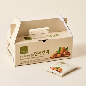 [올가] 14일의 건강한 습관 한봉견과, 20g, 14개
