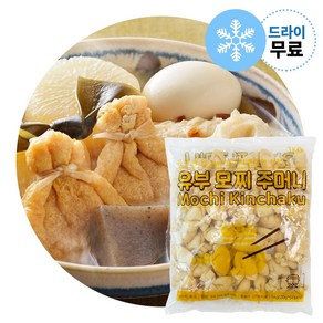 지케이푸드 지엔씨 유부 모찌 주머니 1kg(드라이) 유부주머니 전골 오뎅, 1개, 1kg