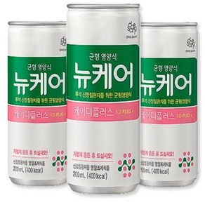 [숨결]뉴케어 케이디플러스 투석 신장환자용 균형영양식 200ml 60캔, 60개