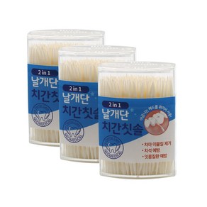 네오메디칼 날개단 치간칫솔 대용량 300p+15p 이쑤시개형