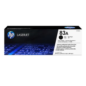 HP 정품토너 CF283A CF283X HP83A HP83X Laserjet Pro MFP M225dw M127fn M225dn