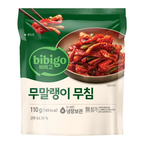 CJ제일제당 CJ 제일제당 비비고 무말랭이무침, 110g, 5개