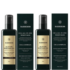 바버501 시카 올인원 모이스처라이즈, 200ml, 2개