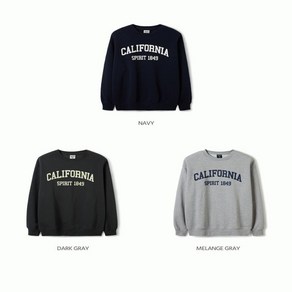 후아유 공용 캘리포니아 로고 맨투맨 / California Logo Sweatshirt WHMWE4902U 17