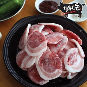 행복한돈 국내산 냉동 돈뽈항정_뒷고기 500g, 1개