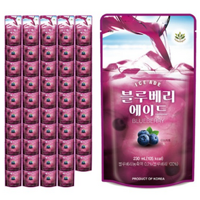 발란스그로우 블루베리 에이드, 100개, 230ml, 파우치