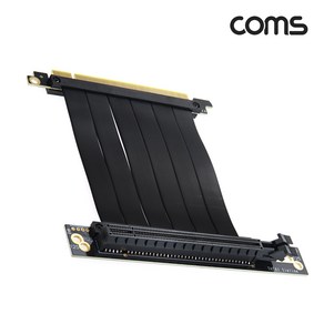 Coms PCI-Expess 16x 꺽임 연장 아답터 12cm/TB573/컴퓨터 내부의 PCI-E 16x 슬롯을 연장, 1개