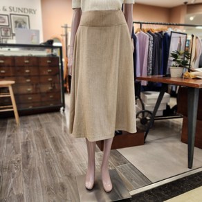 BCBG [올앤선드리] 티난 린넨 SK 스커트 _ A4M3S202 73 [D/BEIGE]