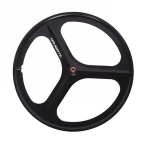 magnesium alloy bike wheel 700c bike 3 자전거 휠셋 림, 후면 블랙 휠, 1개