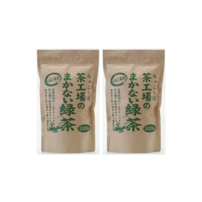 일본 시츠오카현 오이가와 녹차 그린티 Oigawa Tea Gaden, 2개, 320g, 1개입