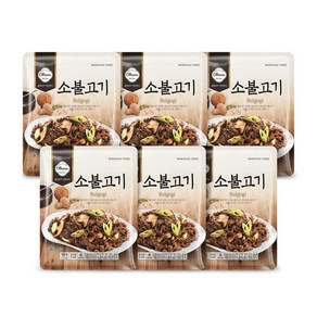 올반 소불고기, 160g, 6개