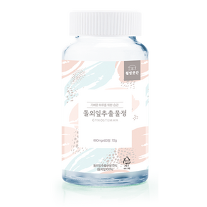 돌외잎 추출물정 600mg 120정, 1개