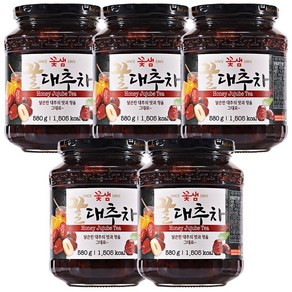 꽃샘 꿀대추차, 580g, 1개입, 5개