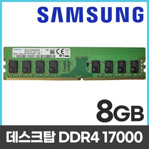 삼성 삼성전자 DDR4 8G PC4-17000 2133P, 삼성 8G 17000 2133P 양면, 1개