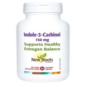 New Roots Hebal 인돌-3-카비놀 영양제 Indole-3-Cabinol 150mg 60정, 1개