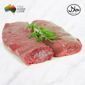 뉴질랜드 할랄 양안심 풀을 먹고 자란 냉동 Halal Lamb Tendeloin Gass-Fed Fozen New Zealand, 1개, 440g