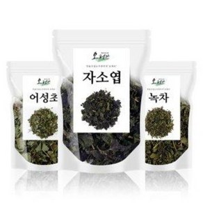 오허브 어성초 자소엽 녹차 세트 400g 어자녹차