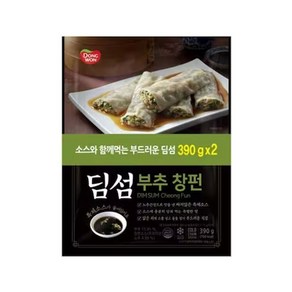 동원 만두 채소 딤섬 부추창펀 390g/6개