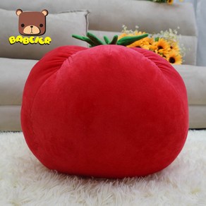 바디필로우 귀여운 토마토 야채 피큐어 인형 생일선물 쿠션 C01-직경 38CM(둘레 115CM)