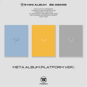 더보이즈 THE BOYZ - 미니 7집 BE AWARE META ALBUM 랜덤 발송