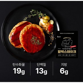 식스밀 함박스테이크 핫 데리야끼맛 10팩, 30개, 120g