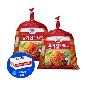 무료배송!!! 종가집 오래오래 맛있는 포기김치 / 코스트코 국산 김치 (아이스박스 무료포장), 2개, 3kg