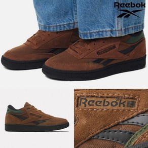 [국내백화점판/AS가능] 리복 Reebok 클럽C 미드2 리벤지 빈티지 운동화 (브라운)