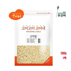 고미네 곤약쌀(쌀형), 500g, 1개