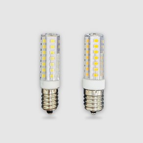 LED앤샵 LED 콘램프 옥수수전구 냉장고전구 5W 주광색 전구색 (14B 17B 26B) led전구e14 전구 led전구 e14전구 e17전구 작은소켓전구, 1개, 주백색