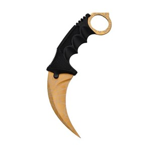 카람빗 정글도 캠핑나이프 Cs go Kaambit 사냥 캠핑 포켓 나이프 생존 전술 야외 EDC 도구 고정 블레이드 csgo 클로, [05] B, 1개