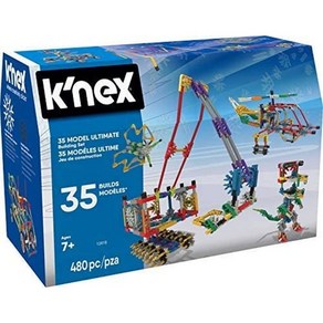 K'NEX – 35 모델 조립 세트 - 480 피스 - 만 7세 이상 건설 교육 장난감(아마존 독점)