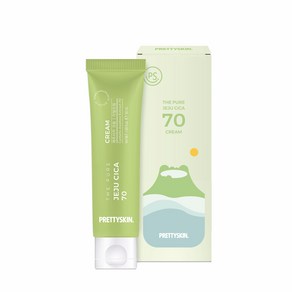 프리티스킨 더 퓨어 제주 시카 70 크림, 50ml, 1개