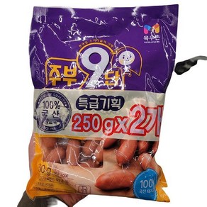 목우촌 목우촌 주부9단 비엔나 소시지 250g x 2개입 x 1개, 2개