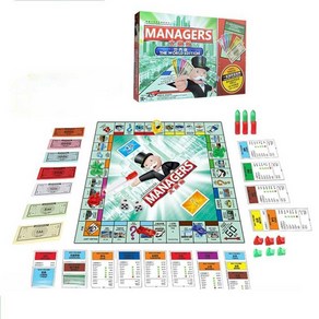 Monopoly 모노폴리 Junio 주니어 영문판 Hasbo 보드게임 영어공부, 1개, A