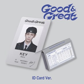 키 (KEY) / Good & Geat 미니 2집 (ID Cad Ve.)(스마트앨범) (CD아님/L700001356)