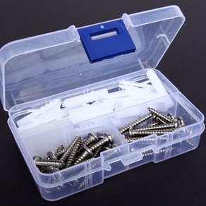 좋은리빙 칼블럭 나사 보관함 세트 4X30mm 30P, 30개