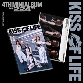 [CD] KISS OF LIFE (키스오브라이프) - 미니앨범 4집 : 224 [Magazine Ve.]